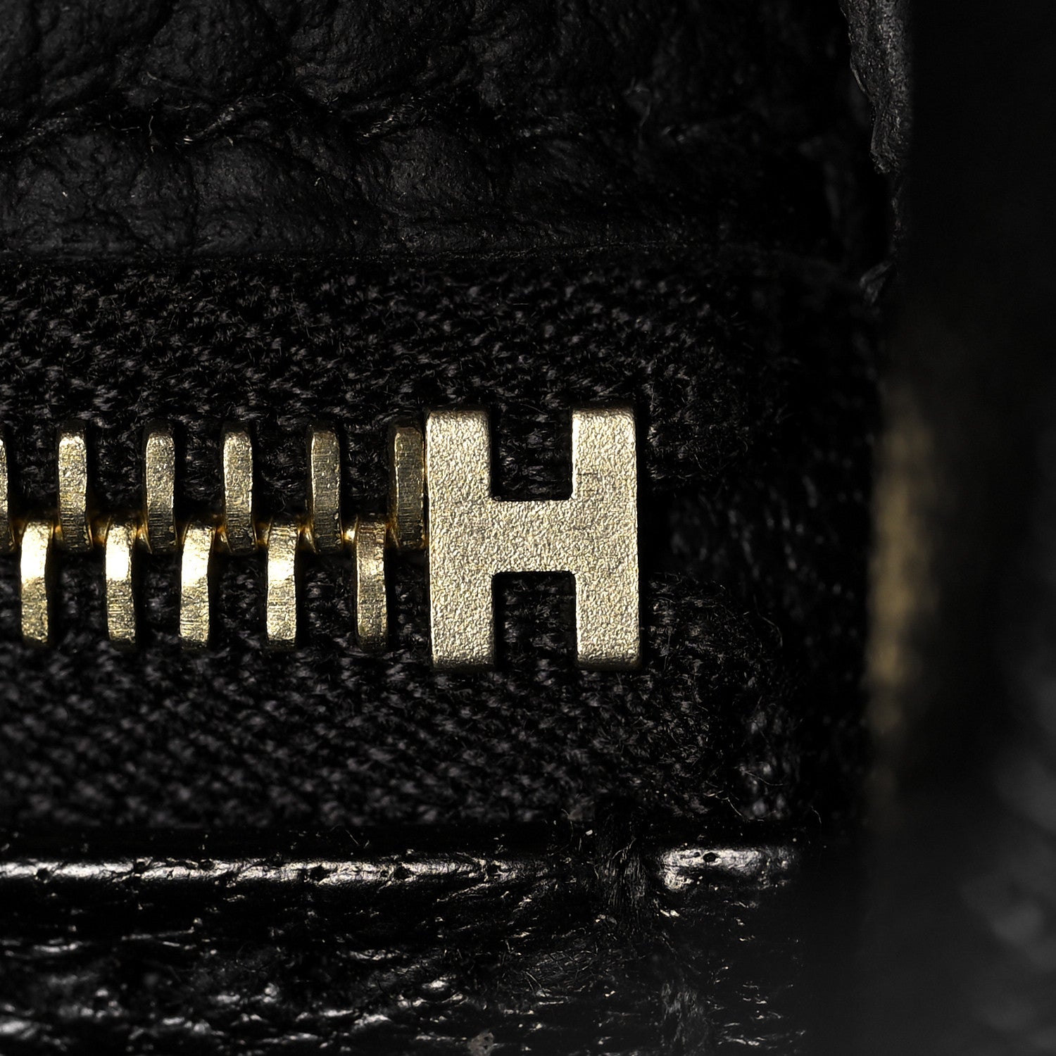 Hermes Togo Matte Alligator Kelly Retourne Touch 28 Black 23 of 39