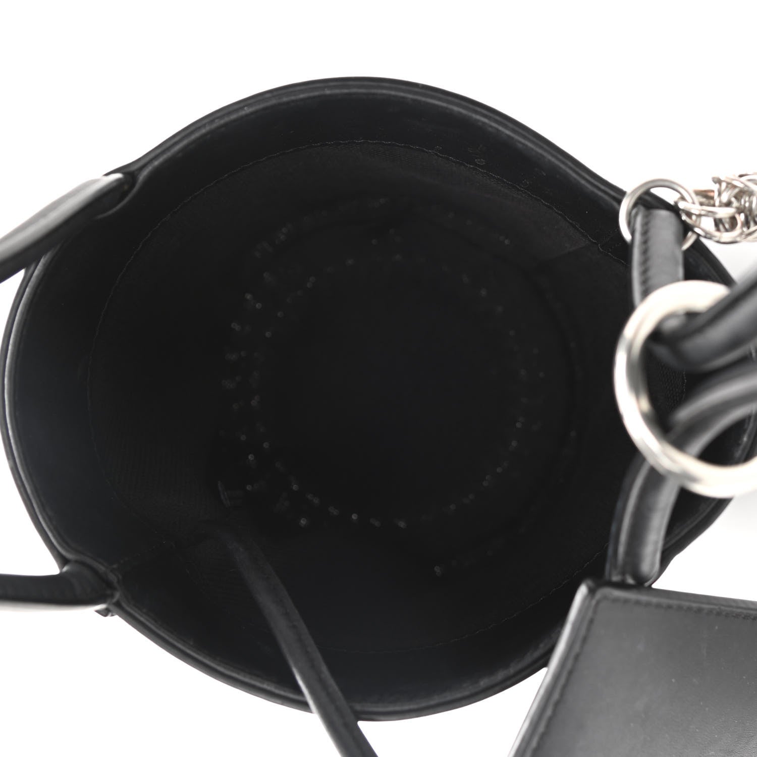 Alexander Wang Smooth Calfskin Roxy Bucket Bag Black 5 of 11