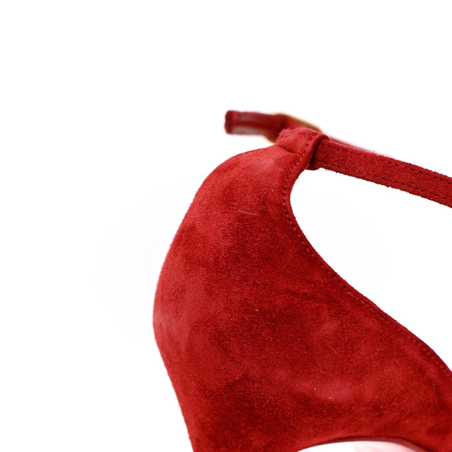 Christian Louboutin Veau Velours Uptown 100 Pumps 37.5 Carmin 8 of 13