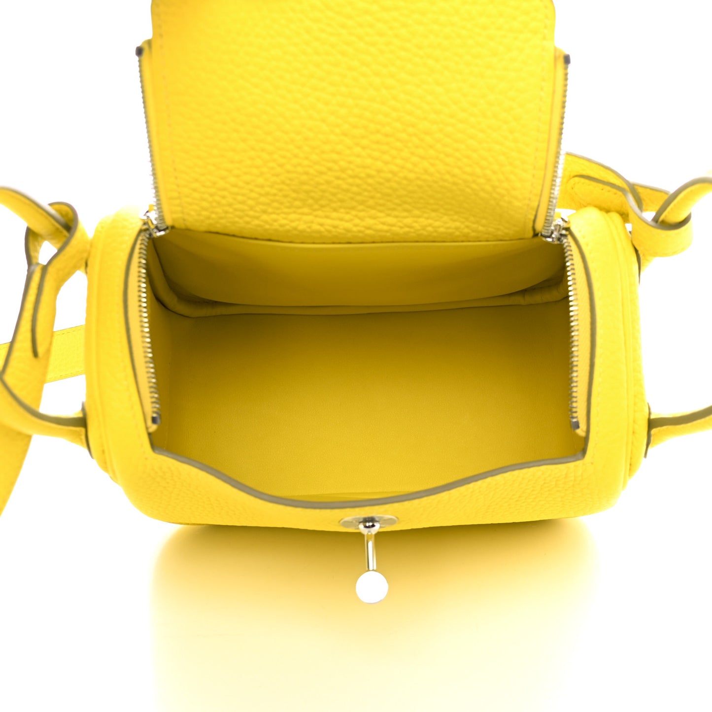Taurillon Clemence Mini Lindy 20 Lime