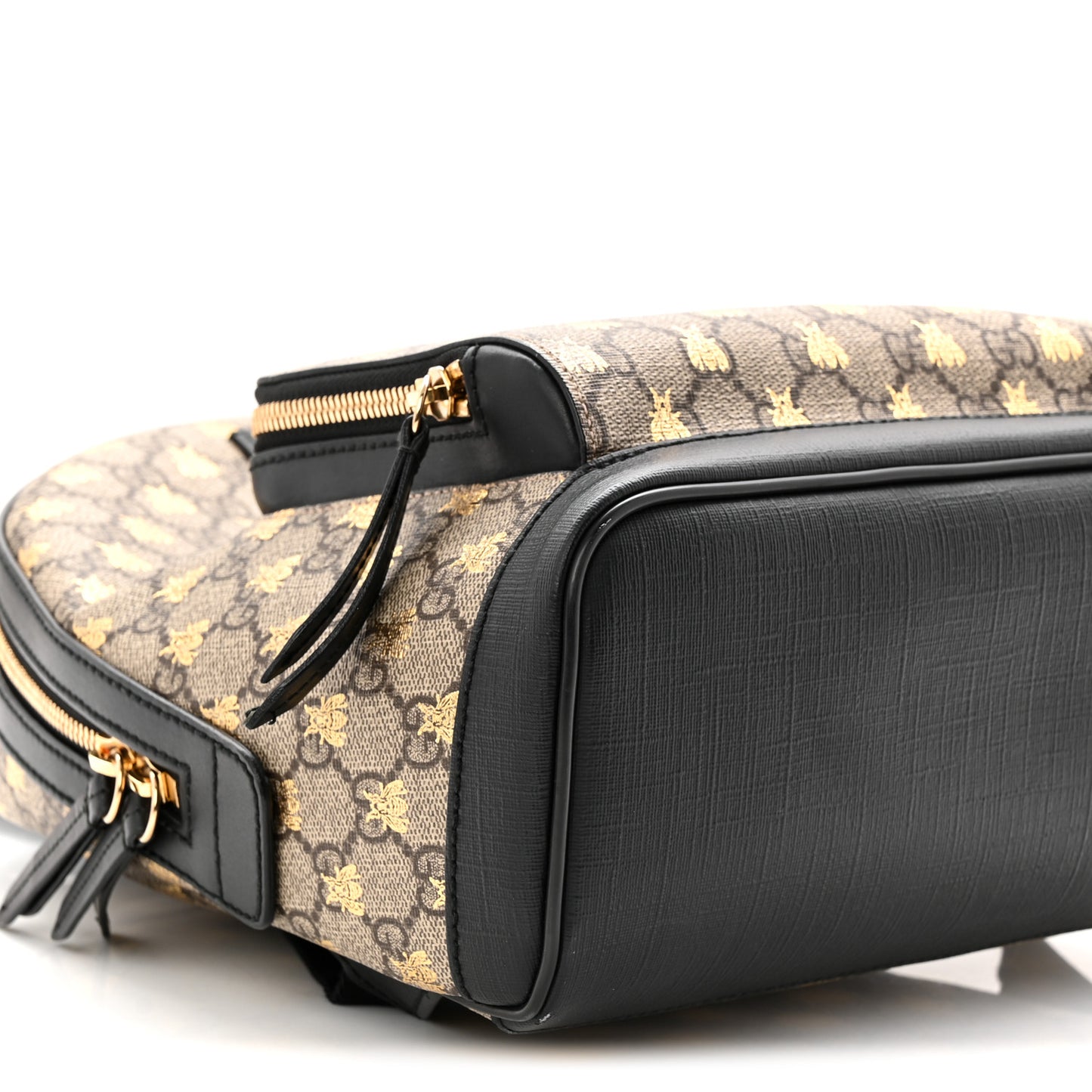 gucci mini backpack gold bees Men's Gg Supreme Bee-Print Backpack, Brown, Men's way zip Gucci Supreme Bees Backpack Buy