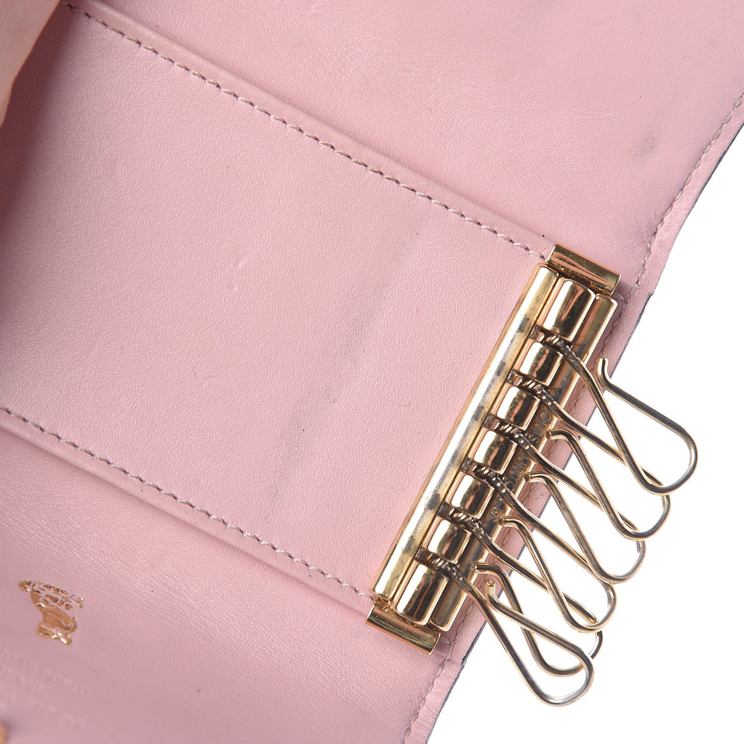 Louis Vuitton Vernis Multicles 6 Key Holder Rose Ballerine 16 of 16
