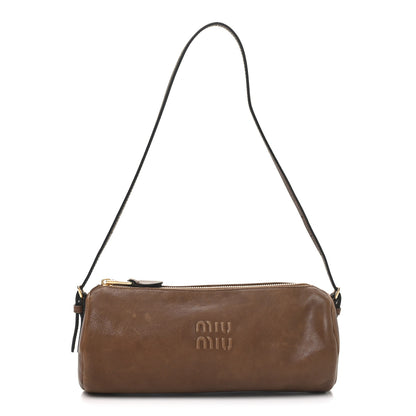Miu Miu Nappa Aviator Mini Pouch Rovere 1 of 10