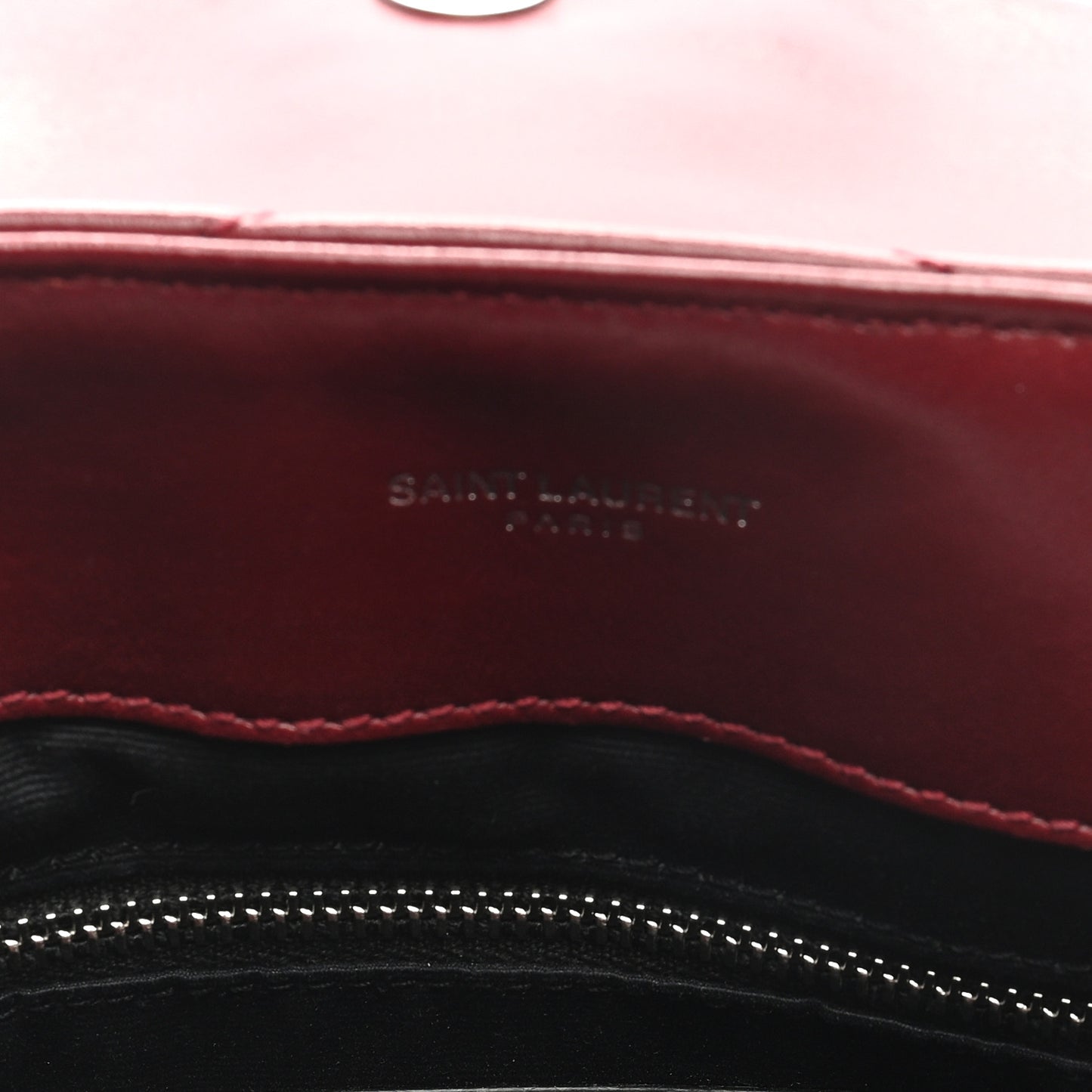 Calfskin Y Quilted Monogram Medium Loulou Chain Satchel Palissandre