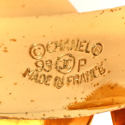 Chanel Metal Coin Cuff Gold 4 of 5