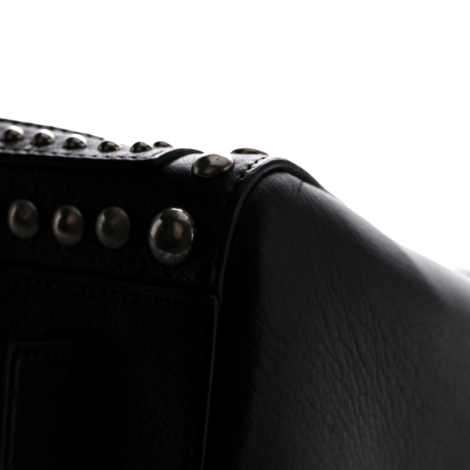 Givenchy Calfskin Medium Studded Bi-Color Antigona Black White 11 of 23