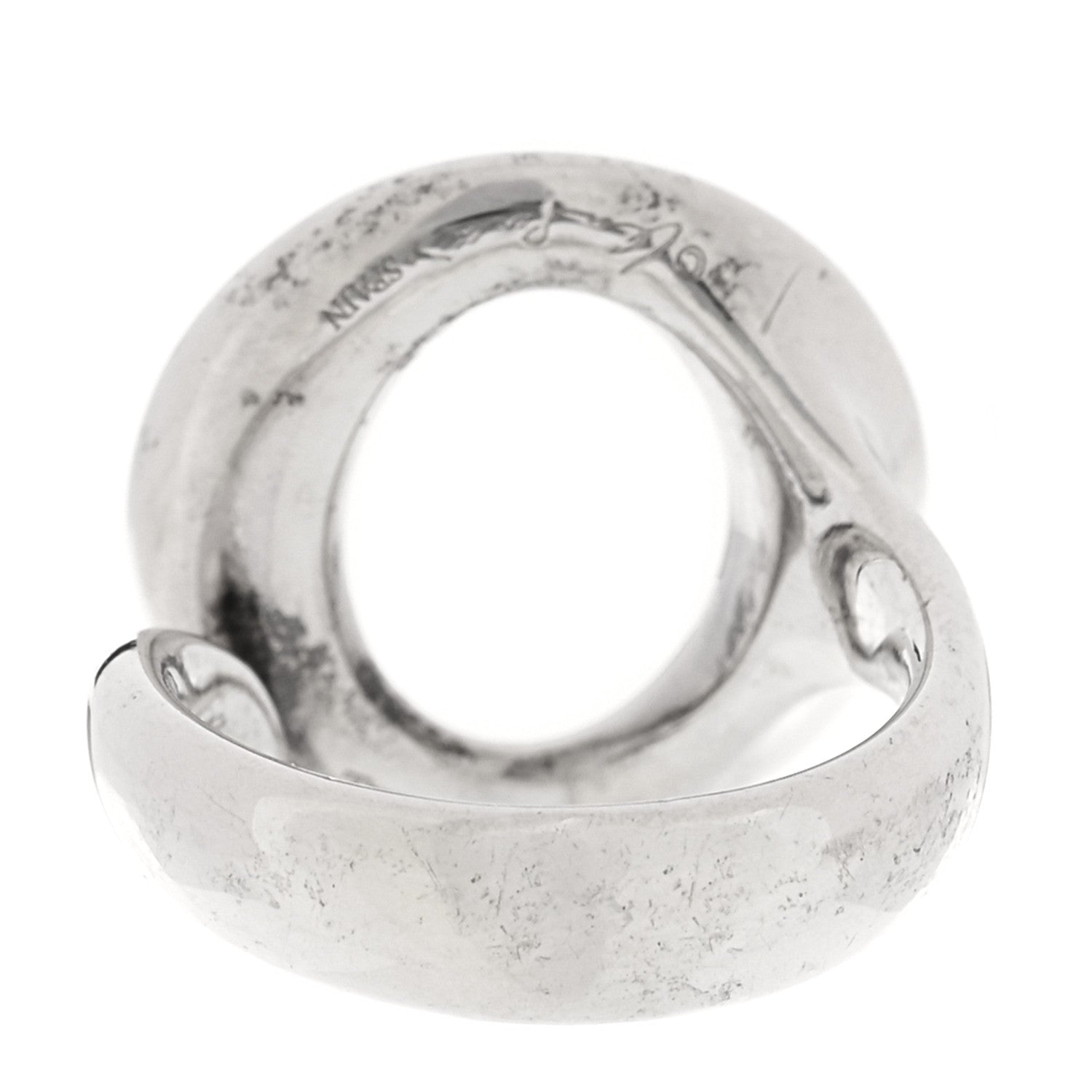 Tiffany Sterling Silver Elsa Peretti Sevillana Ring 53 6.25 3 of 4