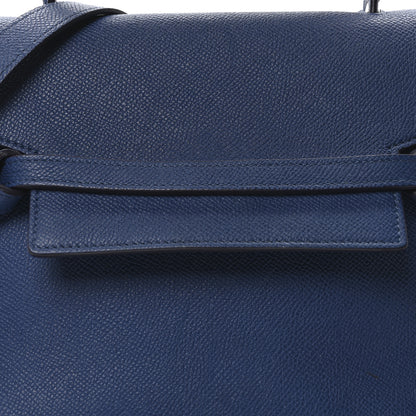 Celine Grained Calfskin Micro Belt Bag Indigo 9 of 11