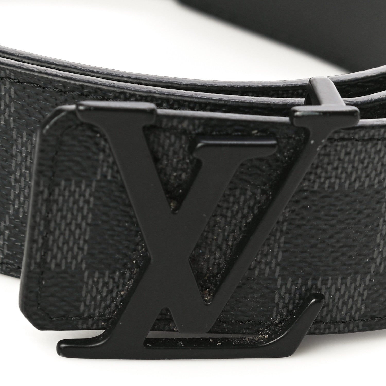 Louis Vuitton Damier Graphite 40mm LV Initiales Belt 100 40 12 of 12