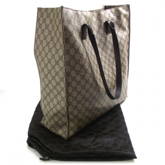 Gucci Coated Canvas Large Monogram Tote 3 of 11