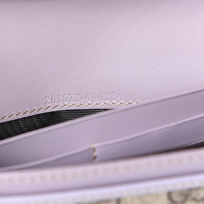 Gucci GG Plus Monogram Joy Continental Flap Wallet Lilac 7 of 7
