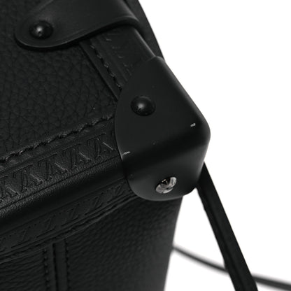 Louis Vuitton Calfskin Side Trunk MM Black 11 of 12