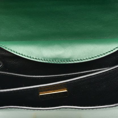 Prada City Calf Saffiano Cahier Bag Biliardo Black 12 of 18