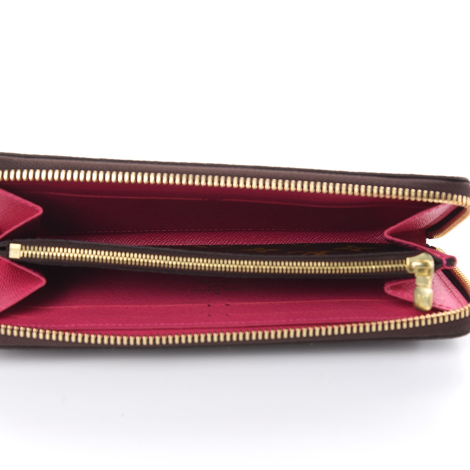 Louis Vuitton Monogram Clemence Wallet Fuchsia 5 of 7