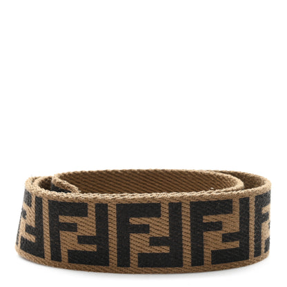 Fendi Ribbon Vitello Century FF 1974  Strap You Fango Marrone Ebano 2 of 3