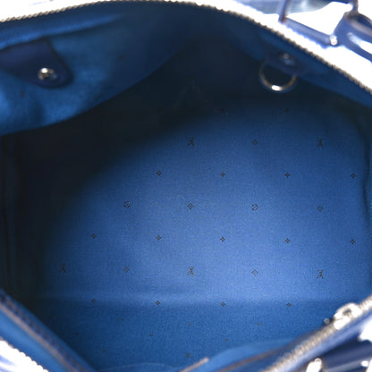 Louis Vuitton Monogram Escale Speedy Bandouliere 30 Blue 5 of 9