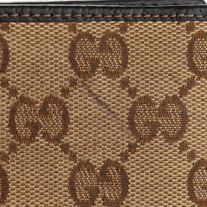 Gucci Monogram Abbey Continental Wallet Dark Brown 8 of 8