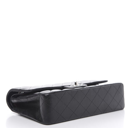 Chanel Lambskin Quilted Medium Double Flap Black 4 of 17