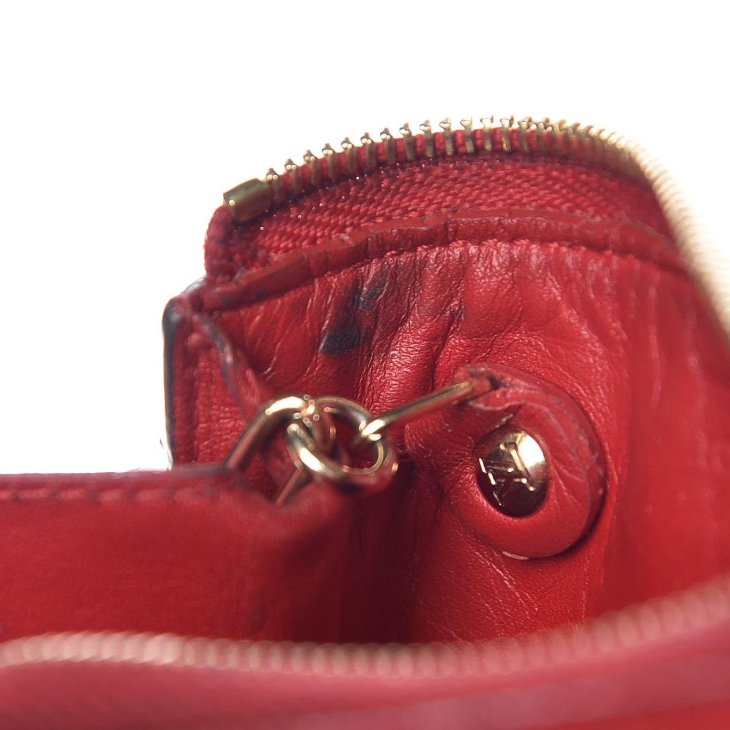 Vernis Key Pouch Cherry