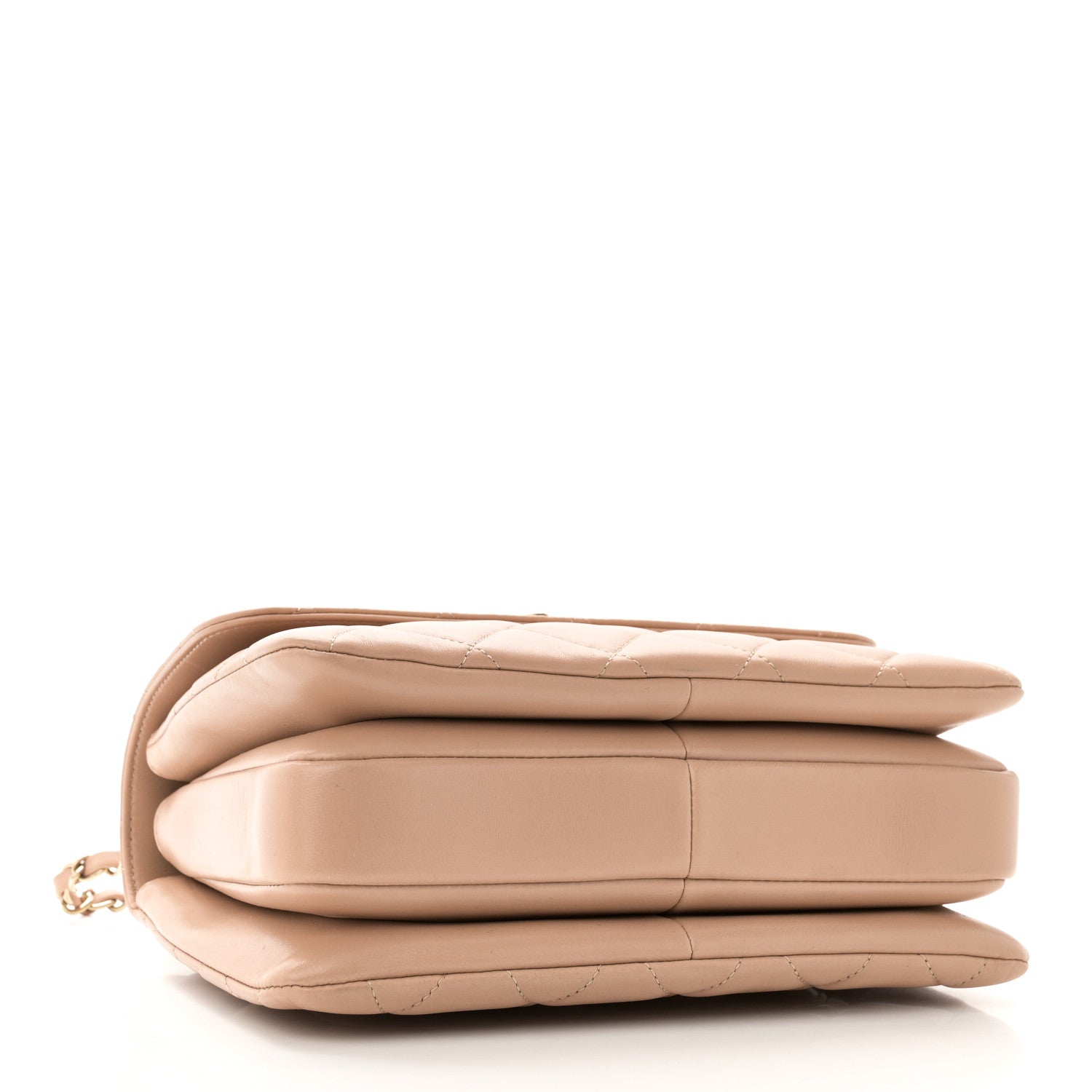 Chanel Lambskin Quilted Small Trendy CC Dual Handle Flap Bag Beige 4 of 11