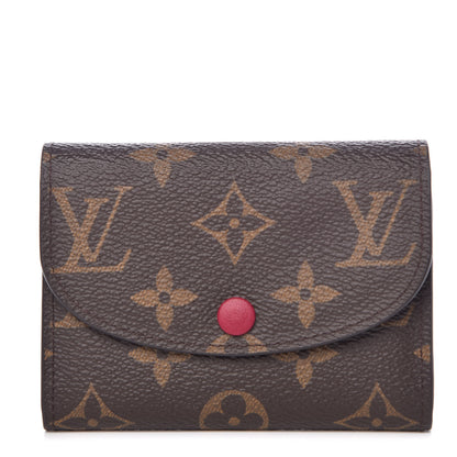 Louis Vuitton Monogram Rosalie Coin Purse Fuchsia 1 of 8