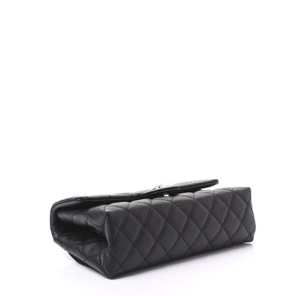 Chanel Grained Calfskin Quilted 2.55 Reissue Flap Belt Bag Clutch Black 3 of 10
