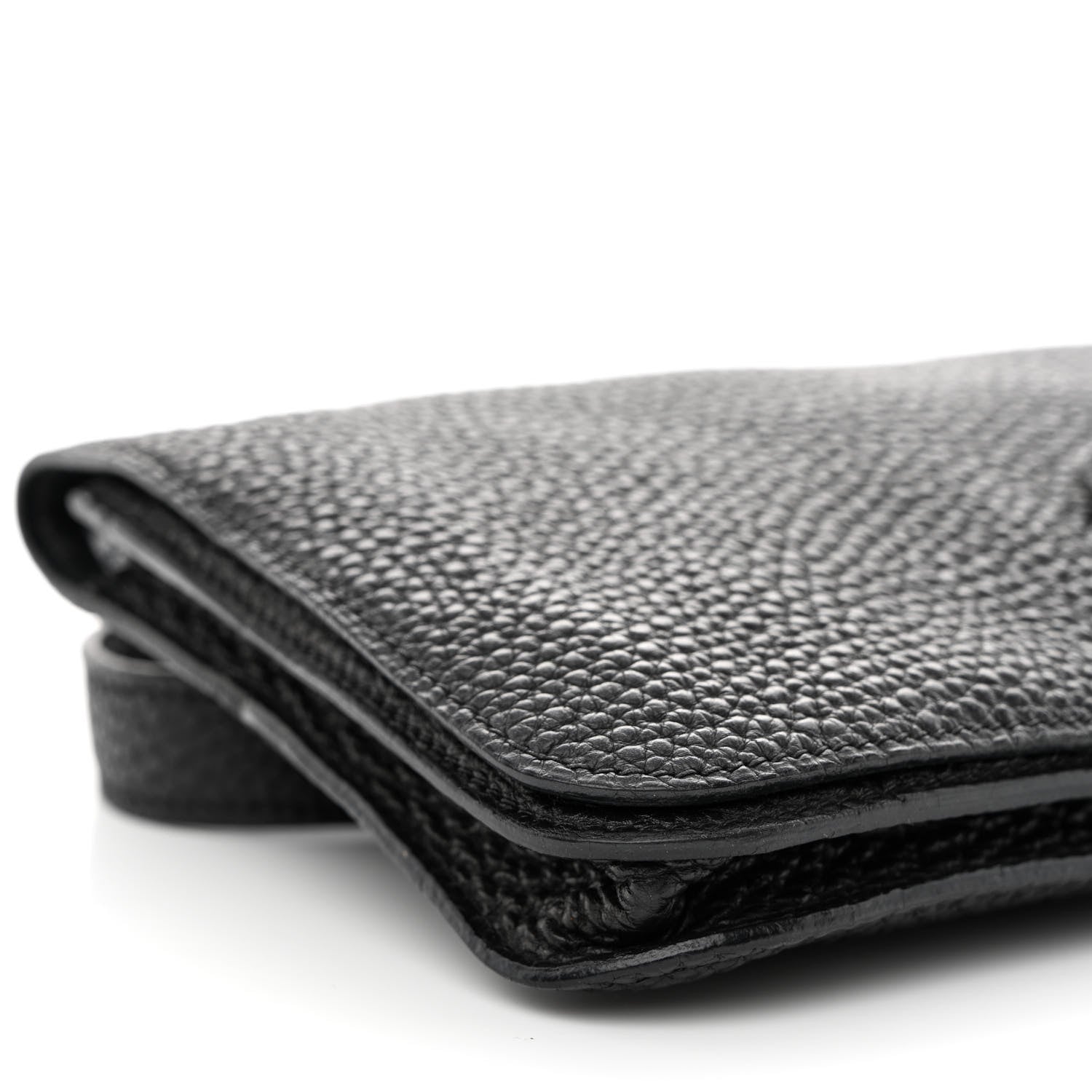 Hermes Togo Dogon Wallet Waist Pouch Black 9 of 12