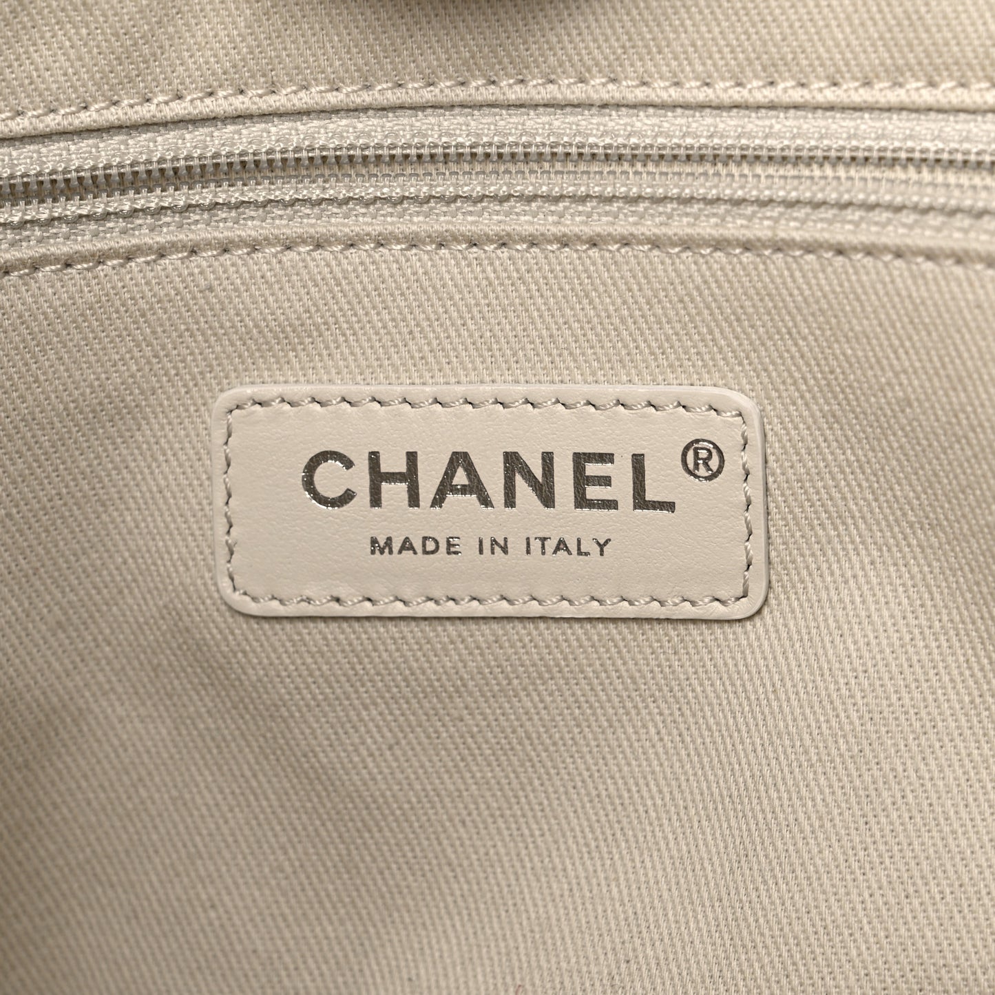 Mixed Fibers Small Deauville Tote Light Grey