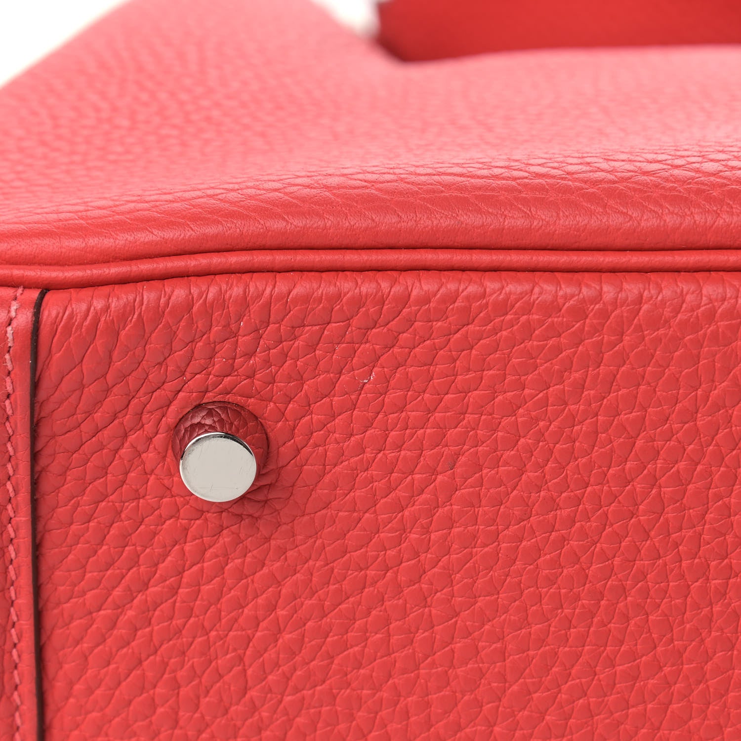 Hermes Taurillon Clemence Lindy 34 Rouge Pivoine 11 of 13