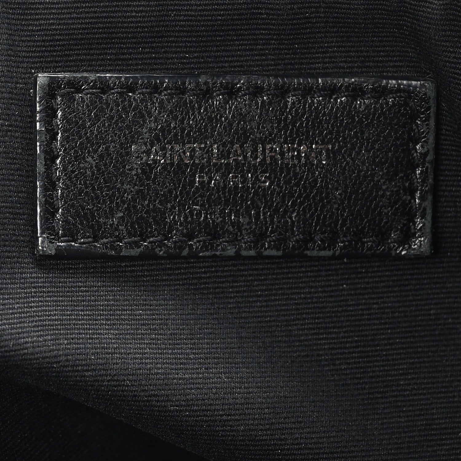 Saint Laurent Crinkled Calfskin Matelasse Monogram Large Niki Chain Satchel Black 6 of 10