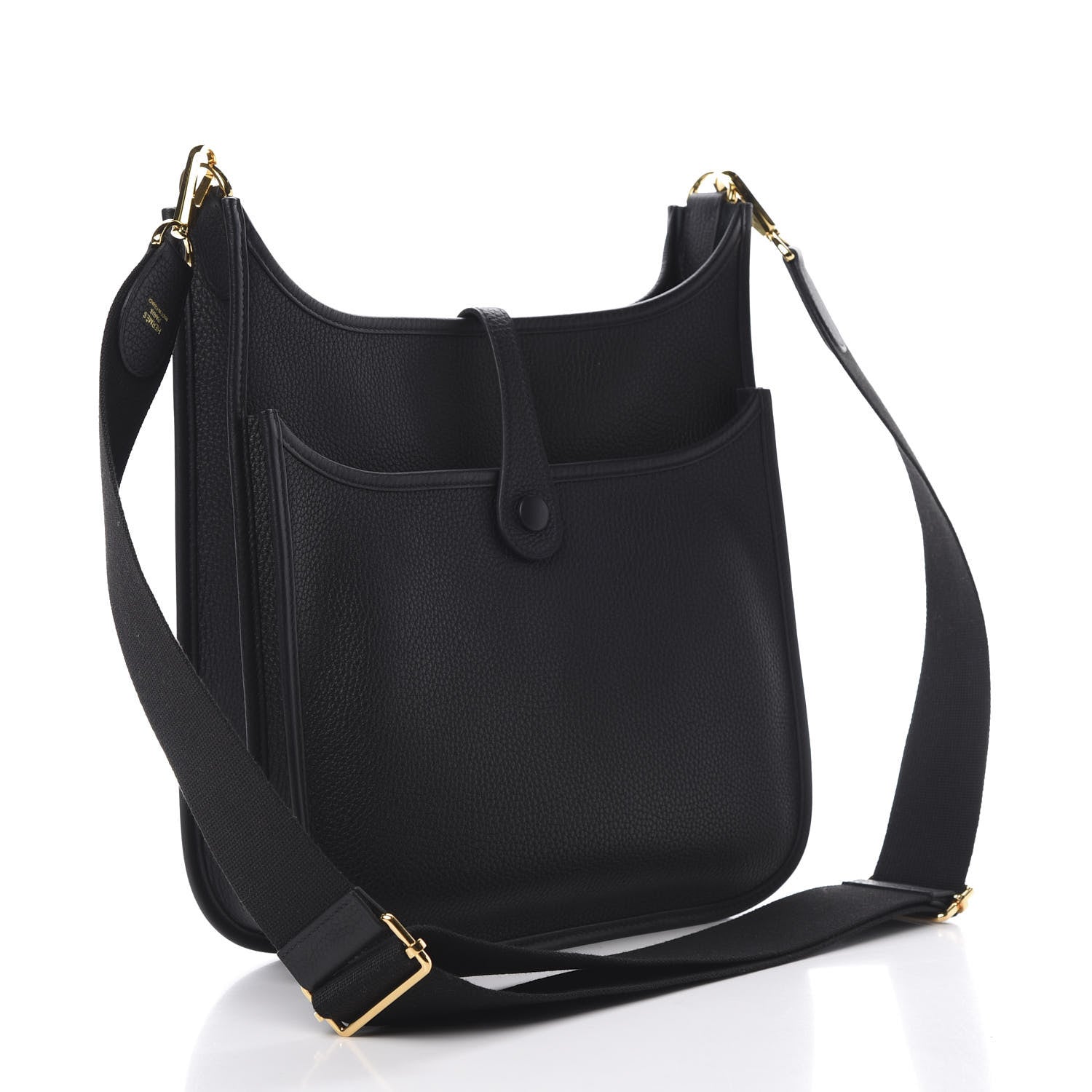 Hermes Taurillon Clemence Evelyne III PM Black 3 of 11
