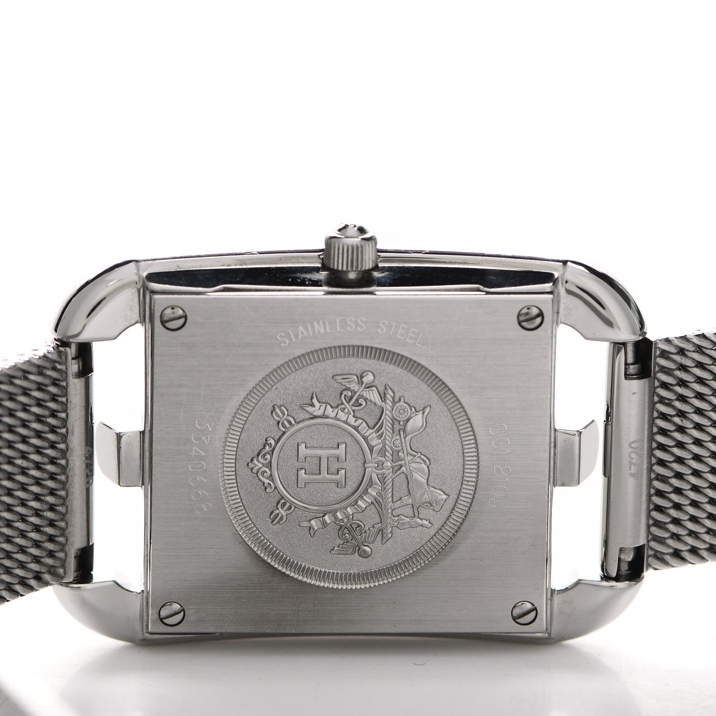 Stainless Steel 23mm Cape Cod Double Tour Quartz Watch Silver