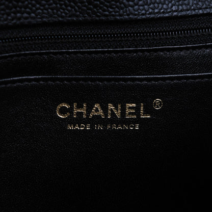 Chanel Caviar Quilted Maxi Single Flap Black 5 of 7