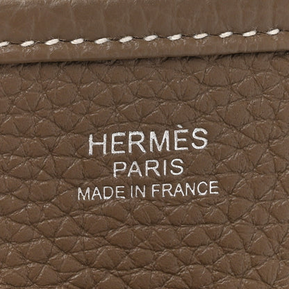 Hermes Taurillon Clemence Evelyne III PM Etoupe 6 of 12