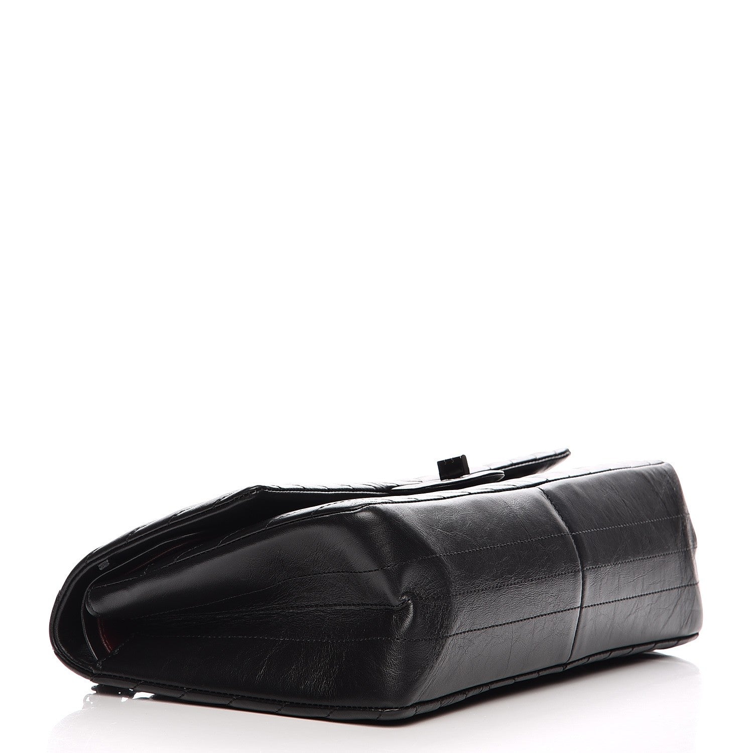 Chanel Aged Calfskin Chevron 2.55 Reissue 226 So Black 4 of 8