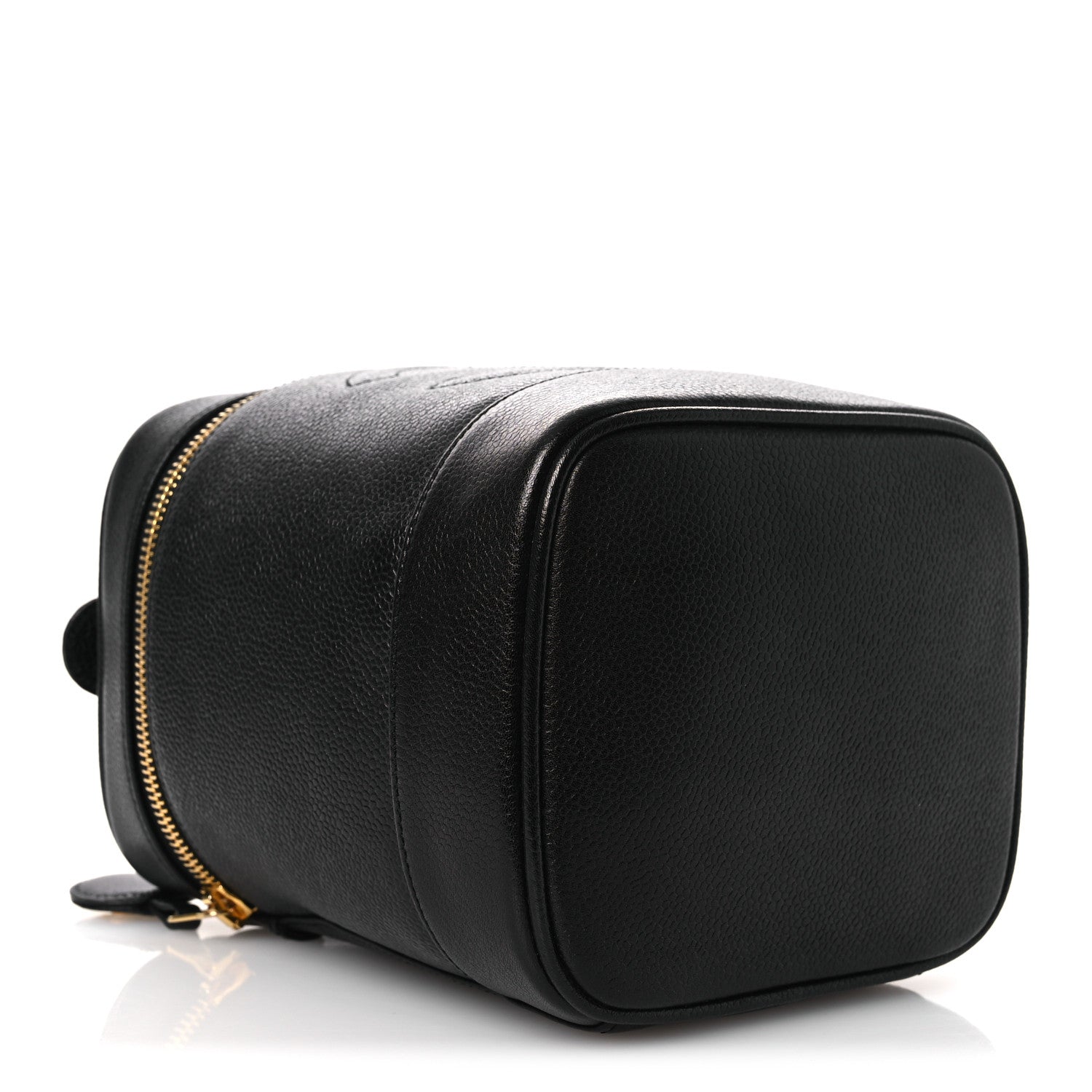 Chanel Caviar Vanity Cosmetic Case Black 4 of 11