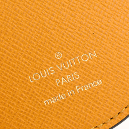 Louis Vuitton Monogram 2022 Christmas Animation New York Soho Bag Charm Key Ring Yellow 3 of 5