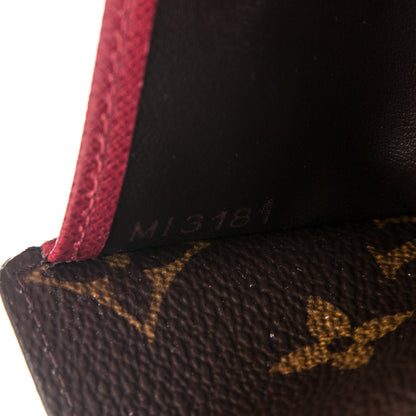 Louis Vuitton Monogram Compact Marie Wallet Rouge 7 of 7