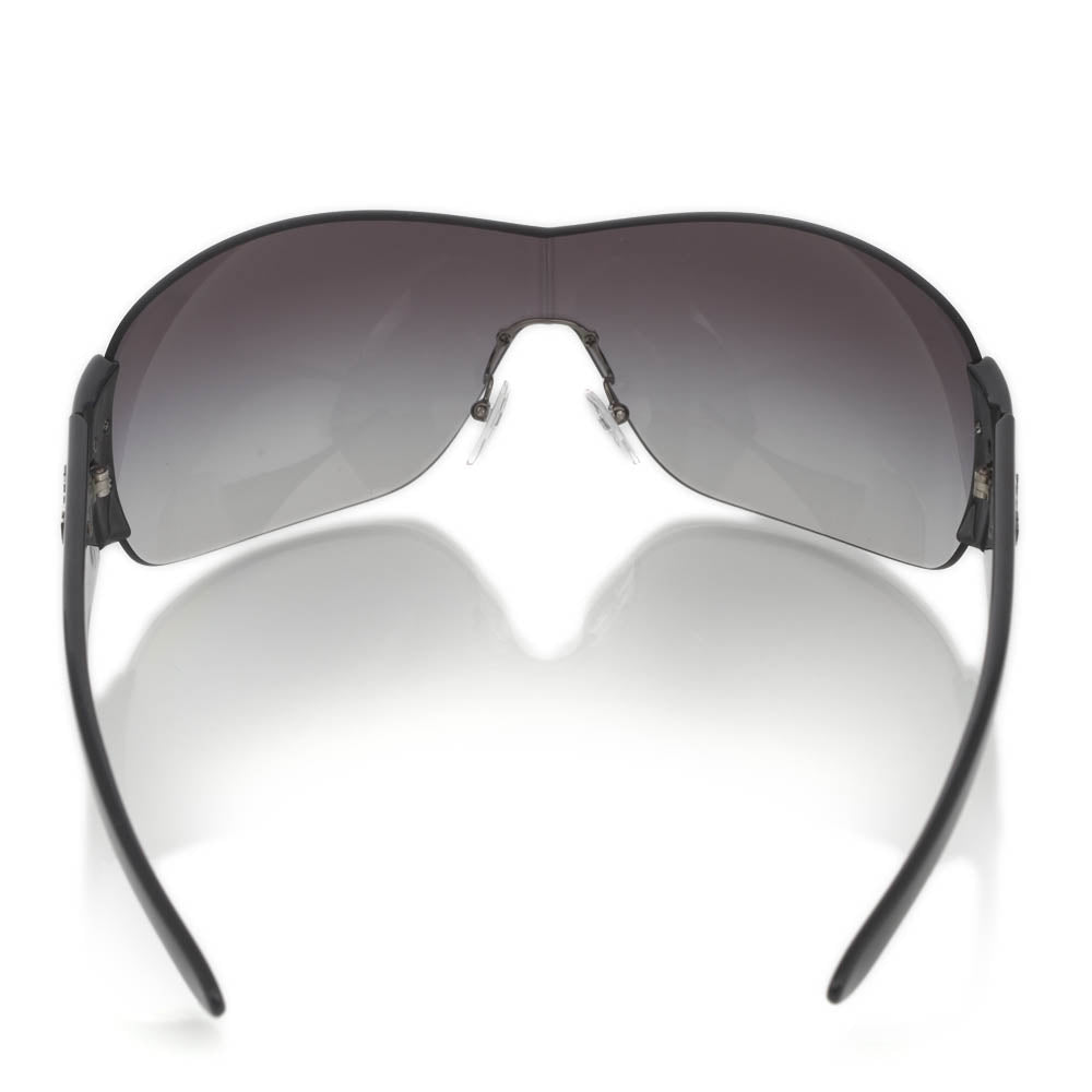 Prada Rimless Sunglasses SPS 22M Black 3 of 9