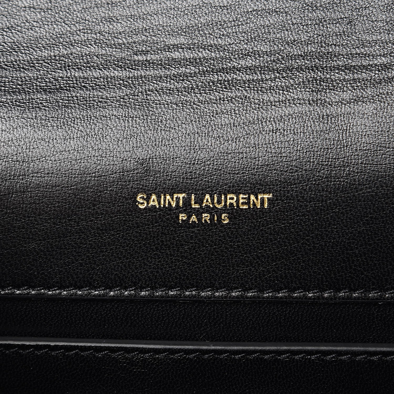 Saint Laurent Suede Crystal Medium Classic Monogram Kate Satchel Black 6 of 14