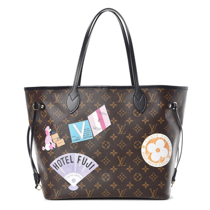 Louis Vuitton Monogram My LV World Tour Neverfull MM 1 of 9
