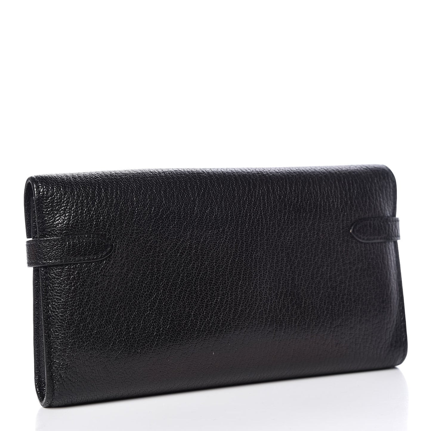 Chevre Mysore Kelly Longue Wallet Black