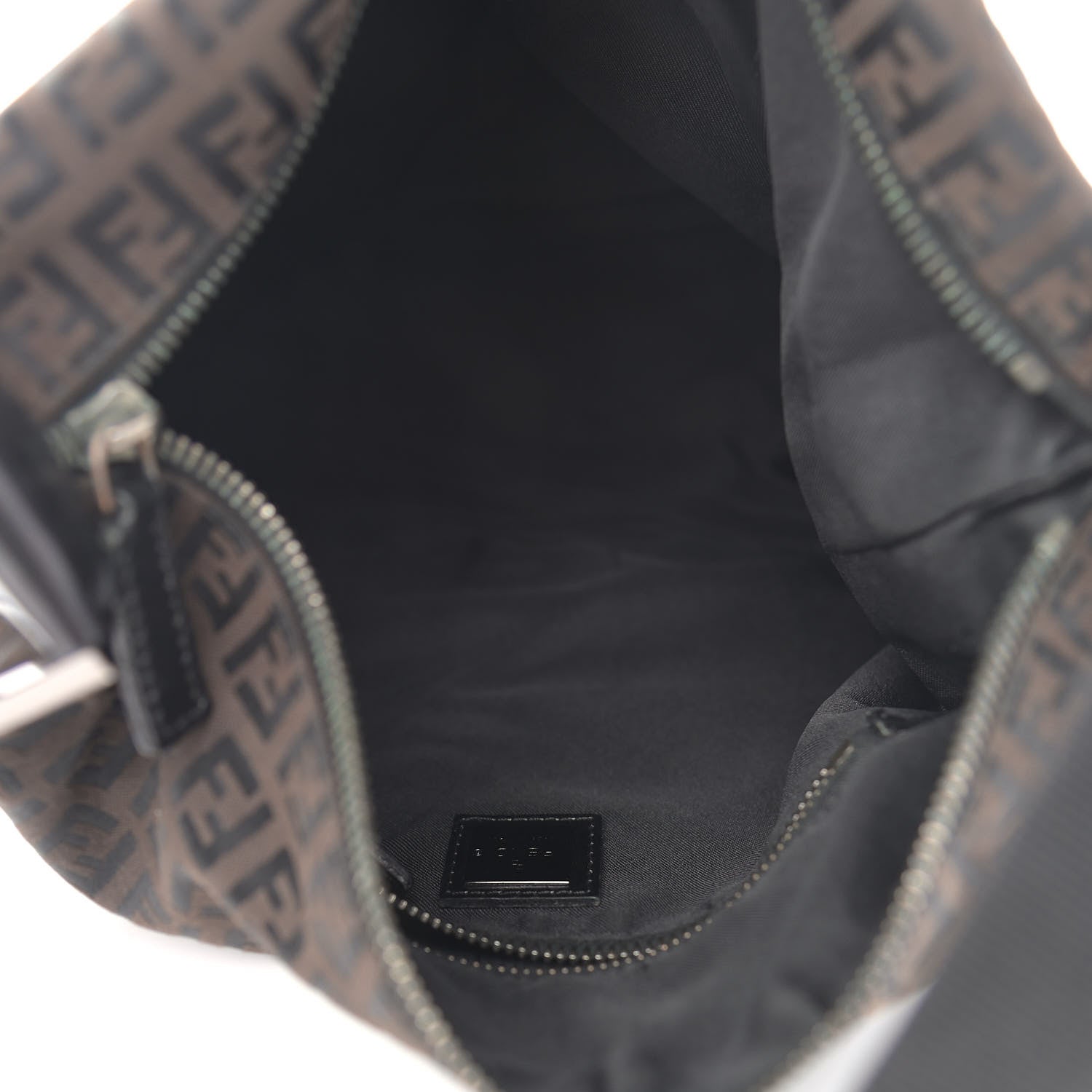 Fendi Zucchino Small Hobo Brown 5 of 13
