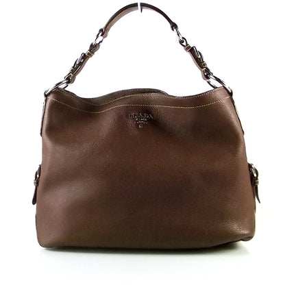 Prada Vitello Daino Hobo Bruciato 1 of 21