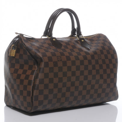 Louis Vuitton Damier Ebene Speedy 35 3 of 7