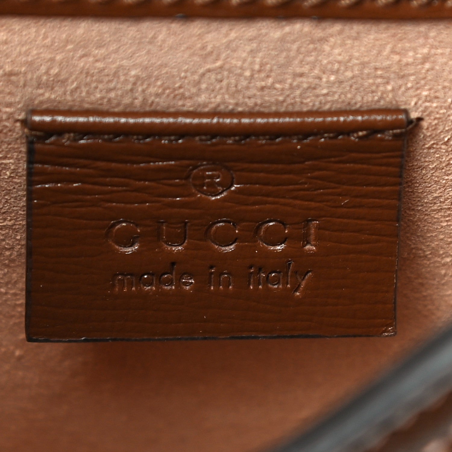 Gucci GG Supreme Monogram Mini Horsebit 1955 Crossbody Bag Beige Brown Sugar 6 of 11