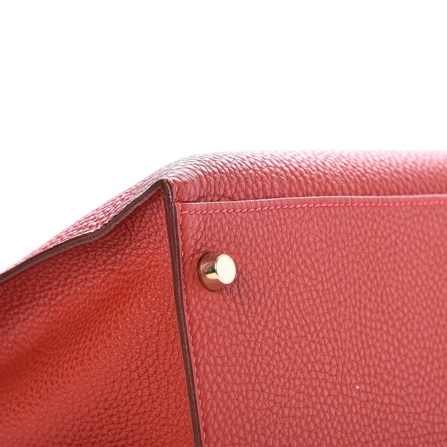 Hermes Togo Kelly Sellier 35 Rouge Garance 7 of 35