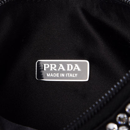 Prada Satin Crystal Mini Re-Edition 2000 Bag Cristal 6 of 10