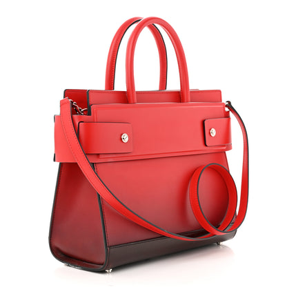 Givenchy Smooth Calfskin Small Degrade Horizon Satchel Red Black 3 of 13