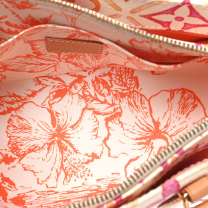 Louis Vuitton Monogram Tiles By The Pool OnTheGo East West Coral 5 of 9